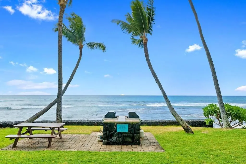 Prázdninový dům New Top Hawaii Oceanfront 2Br/2Br With White Sand Beach-Kona Bali Kai 206 Kailua-Kona