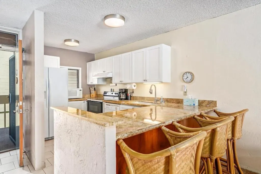 New Top Hawaii Oceanfront 2Br/2Br With White Sand Beach-Kona Bali Kai 206 Kailua-Kona