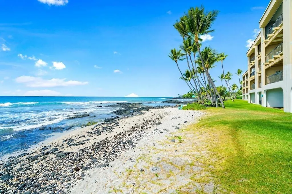 Prázdninový dům New Top Hawaii Oceanfront 2Br/2Br With White Sand Beach-Kona Bali Kai 206 Kailua-Kona